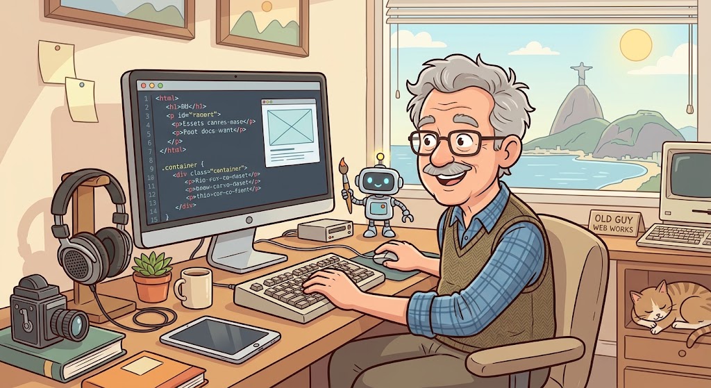 Animated Old Guy